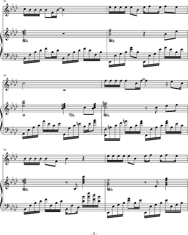 来生缘-弹唱钢琴谱