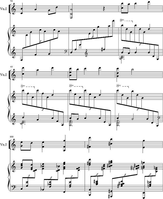 小提琴钢琴奏鸣曲钢琴谱
