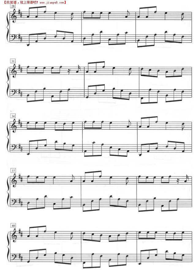 上海一九四三（钢琴五线谱）钢琴谱