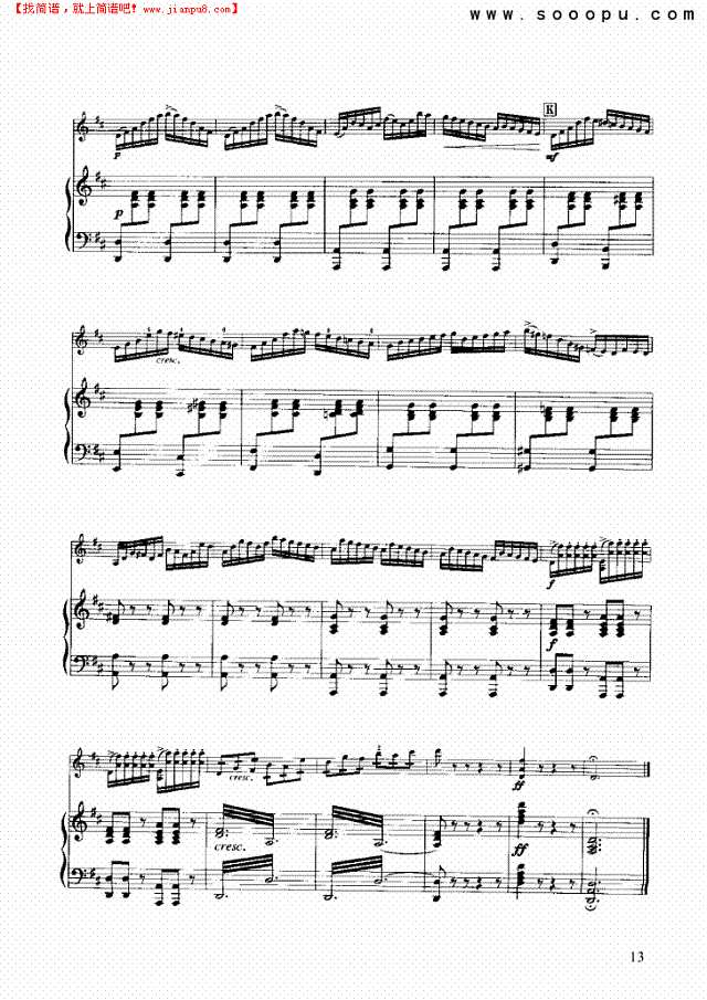 主题与变奏随想曲第2首 弦乐类 小提琴其他曲谱