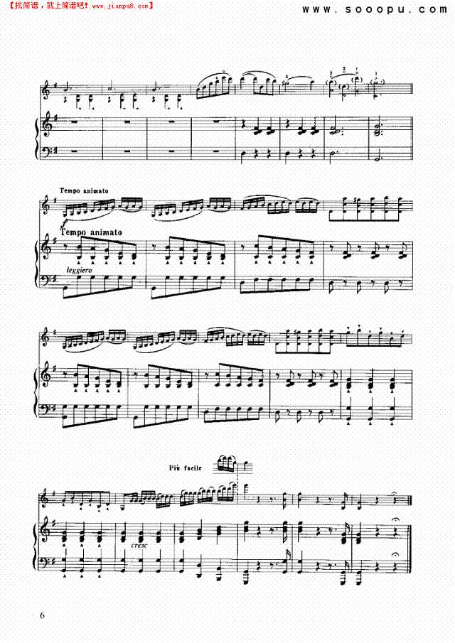 韦格尔主题与变奏曲 弦乐类 小提琴其他曲谱