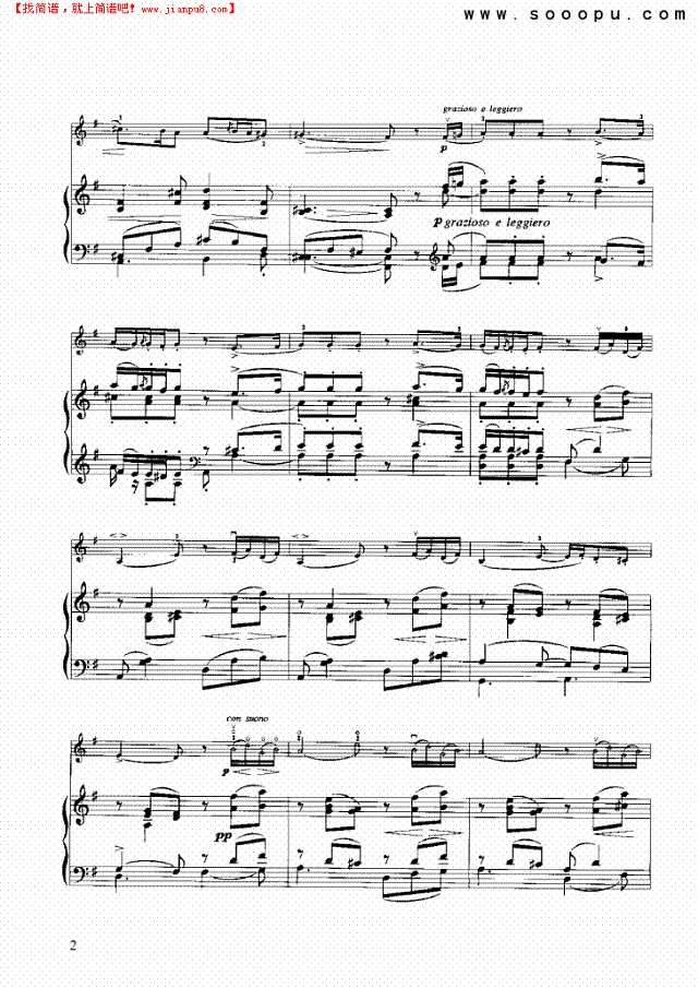 牧歌 弦乐类 小提琴其他曲谱