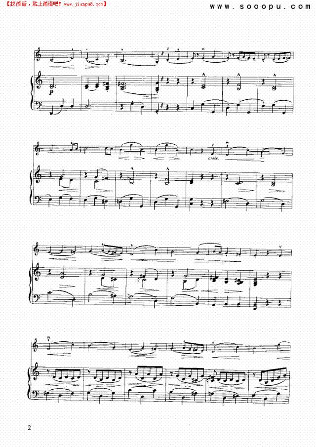 贝多芬主题小回旋曲 弦乐类 小提琴其他曲谱