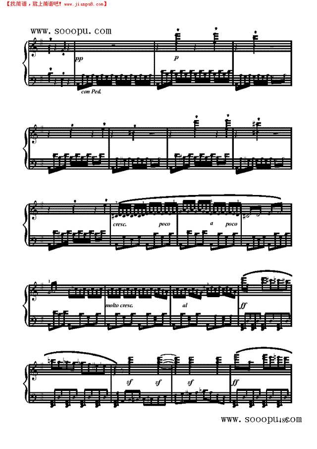 《威廉·退尔》序曲—歌剧钢琴谱