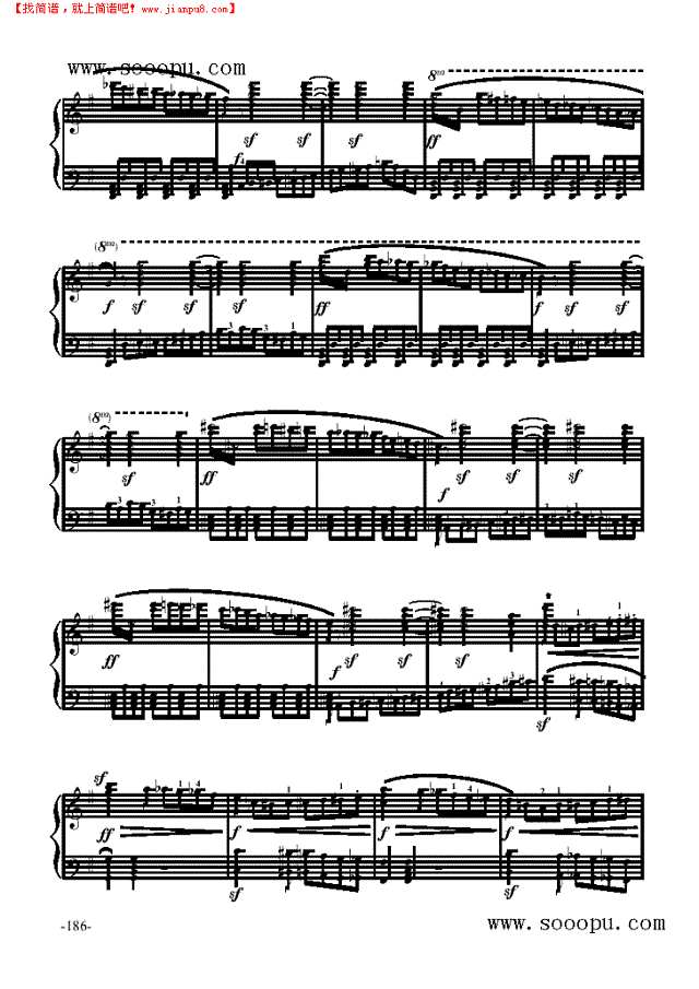 《威廉·退尔》序曲—歌剧钢琴谱