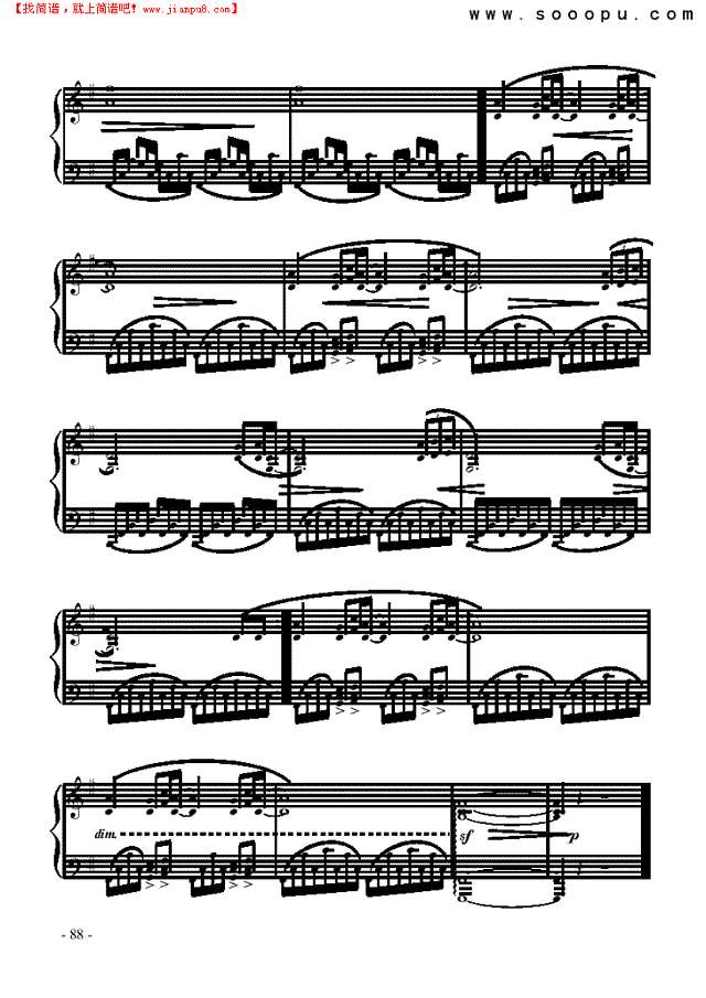 轻谈浅唱钢琴谱