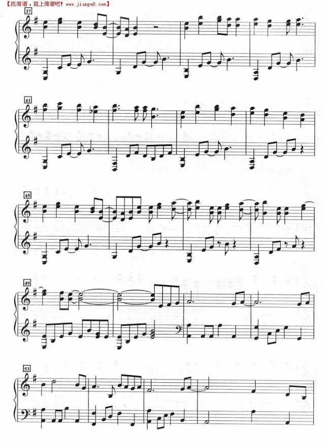 花都开好了钢琴谱