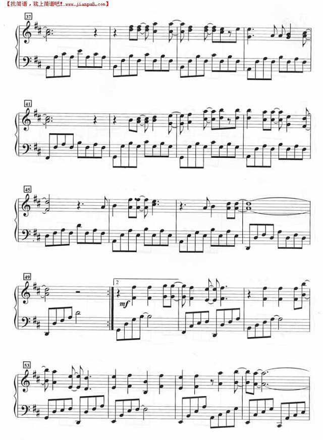 Belief（钢琴谱）钢琴谱