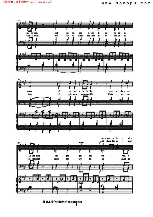 天使神粮 歌曲类 合唱谱其他曲谱