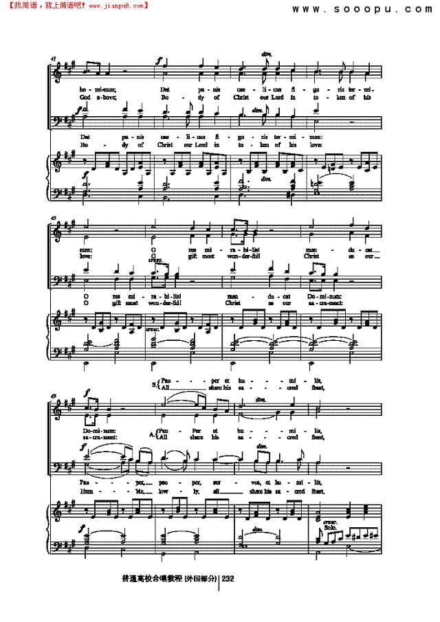 天使神粮 歌曲类 合唱谱其他曲谱