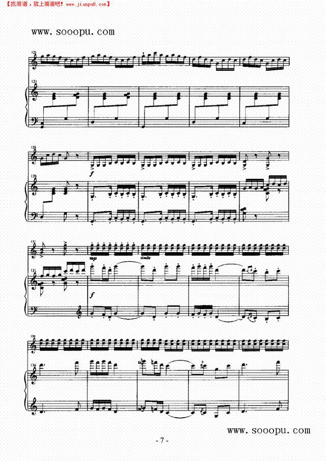 民风舞曲 弦乐类 小提琴其他曲谱