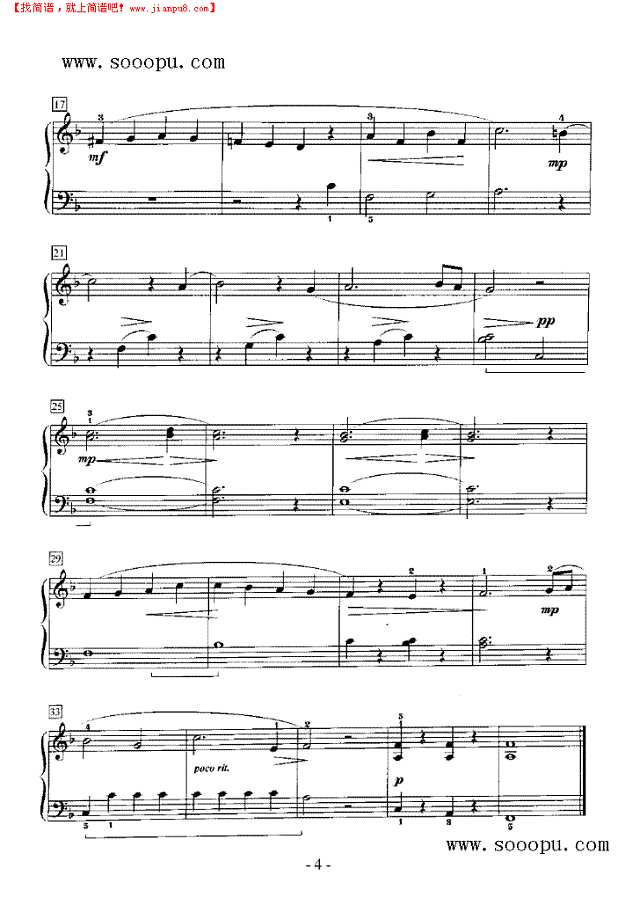 古典小奏鸣曲钢琴谱