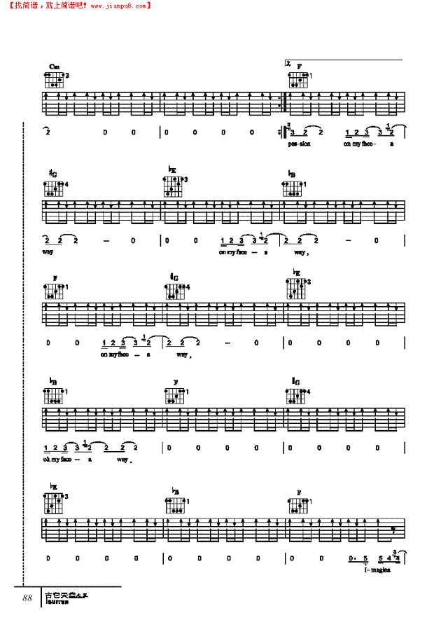 Colorful Days-弹唱吉他谱