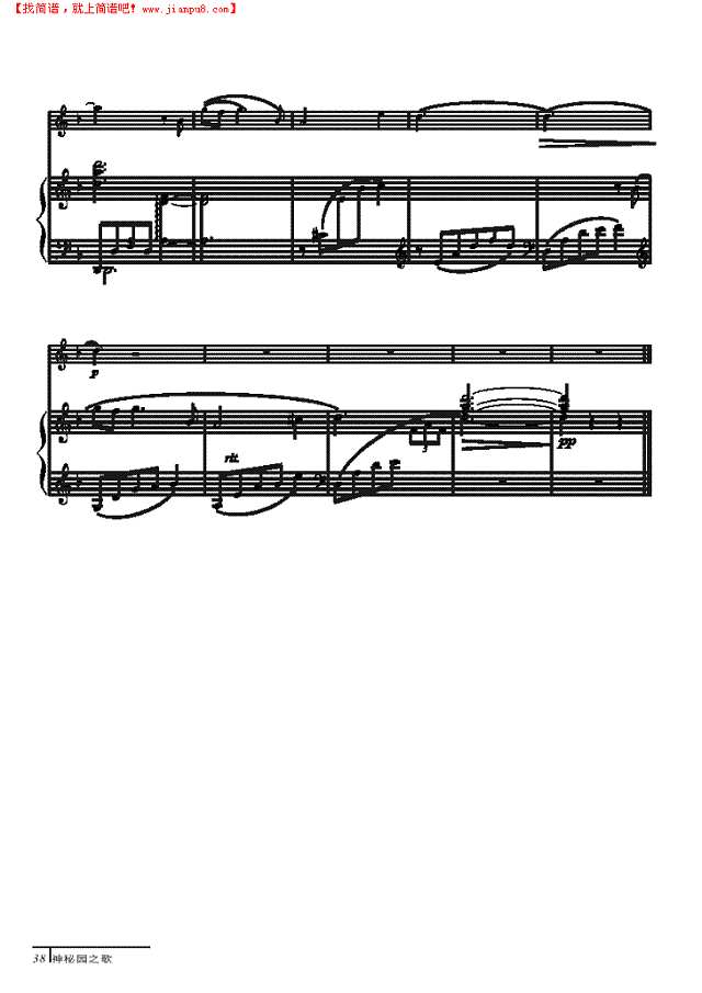 热情-钢伴谱 弦乐类 小提琴其他曲谱