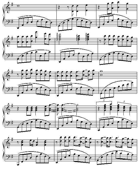 花心-周华健钢琴谱