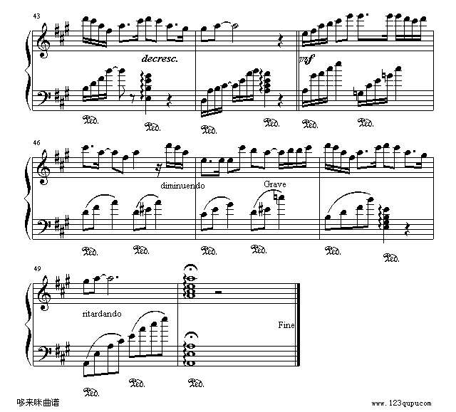 你是我的一滴泪-苏有朋钢琴谱