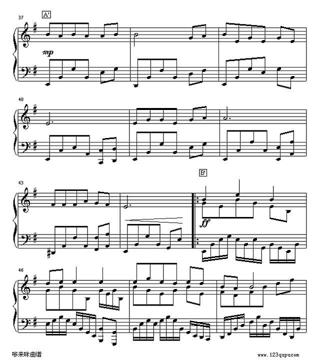 丁香花-唐磊钢琴谱