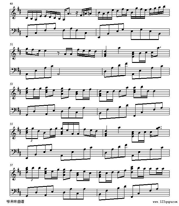 同班同学-梁詠琪钢琴谱