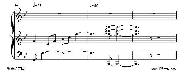 我的骄傲-容祖儿钢琴谱