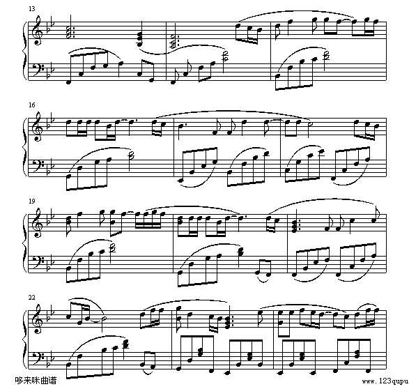 我和春天有个约会-邝美云钢琴谱