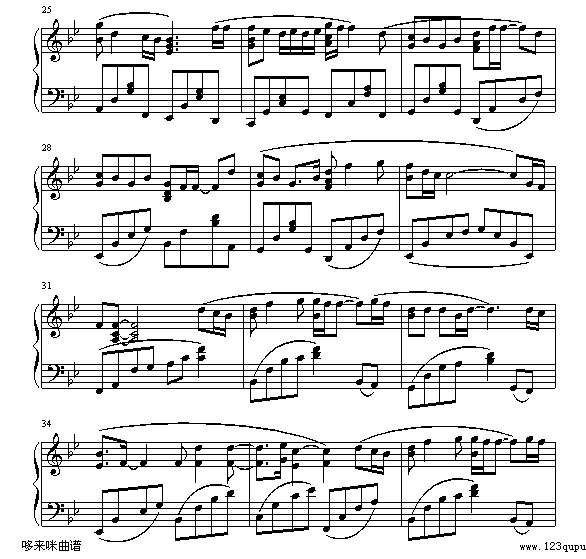 我和春天有个约会-邝美云钢琴谱