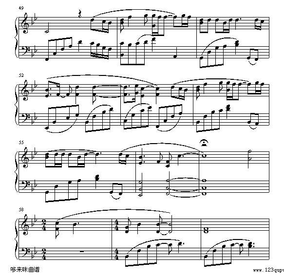 我和春天有个约会-邝美云钢琴谱