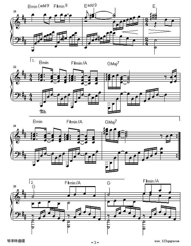 听！是谁在唱歌？-刘若英钢琴谱