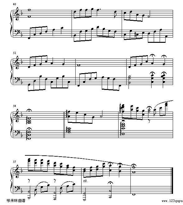 女人花-梅艳芳钢琴谱