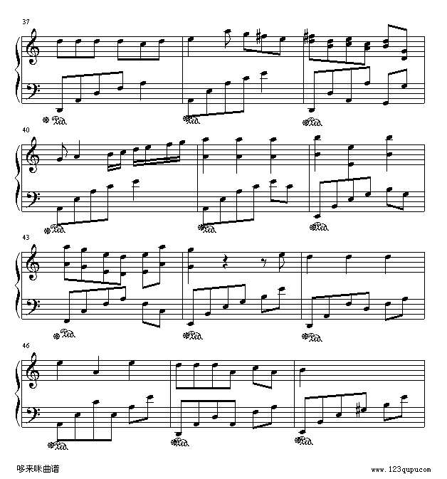 滚滚红尘-陈淑华钢琴谱