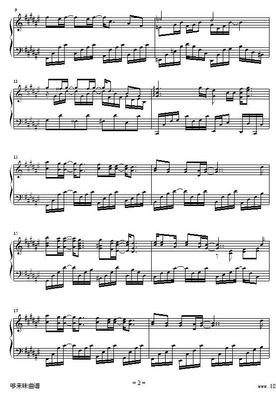 野百合也有春天-阿桑-孟庭苇钢琴谱