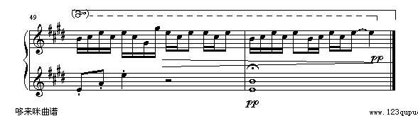 爱情字典-孙燕姿钢琴谱