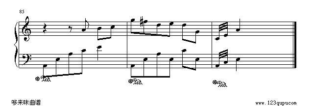 滚滚红尘-陈淑华钢琴谱