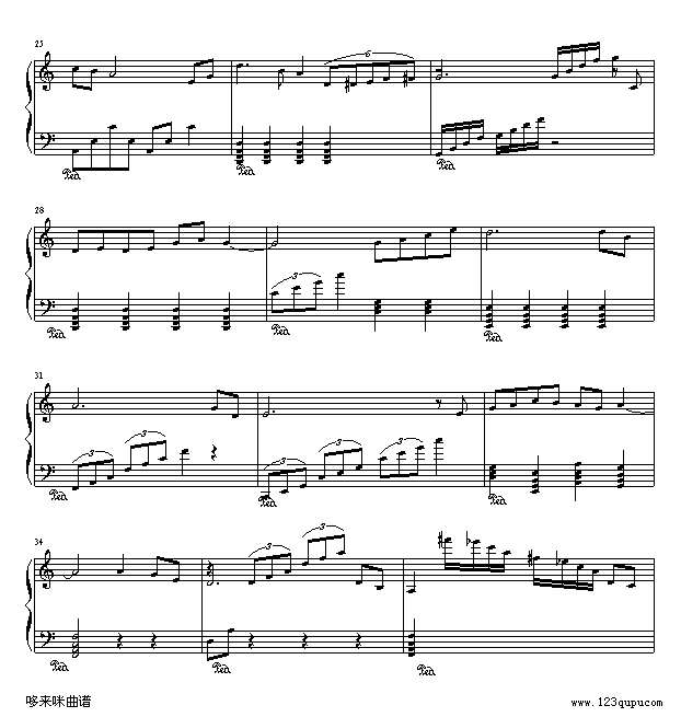 不了情-蔡琴钢琴谱