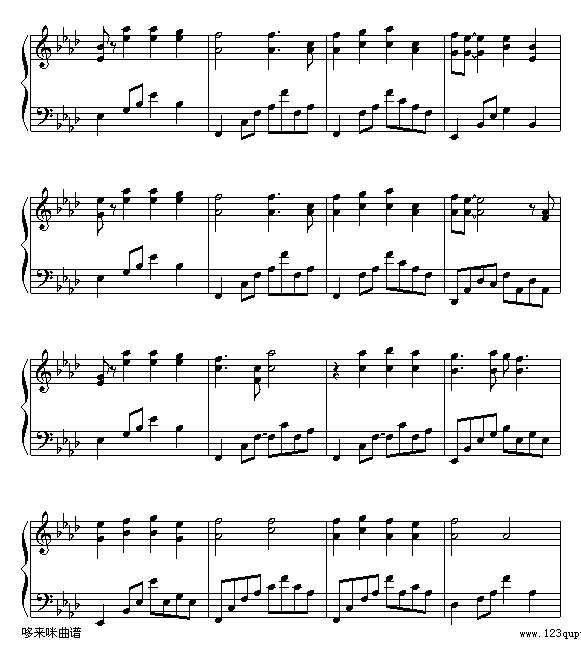 感情线上-郑秀文钢琴谱