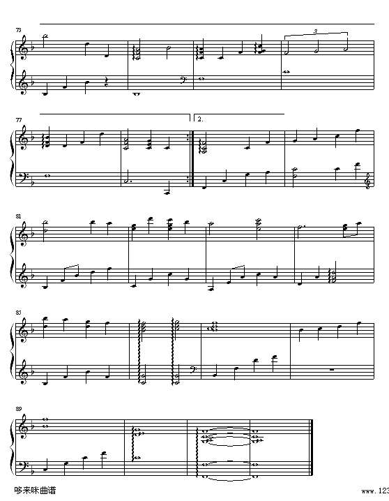 爱是不保留-关心妍钢琴谱