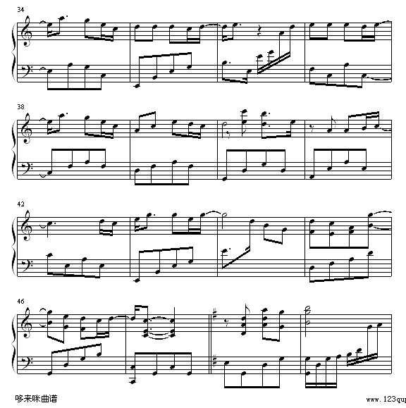 我的左手旁边是你的右手-赵靖怡钢琴谱