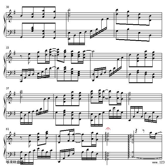 我的左手旁边是你的右手-赵靖怡钢琴谱