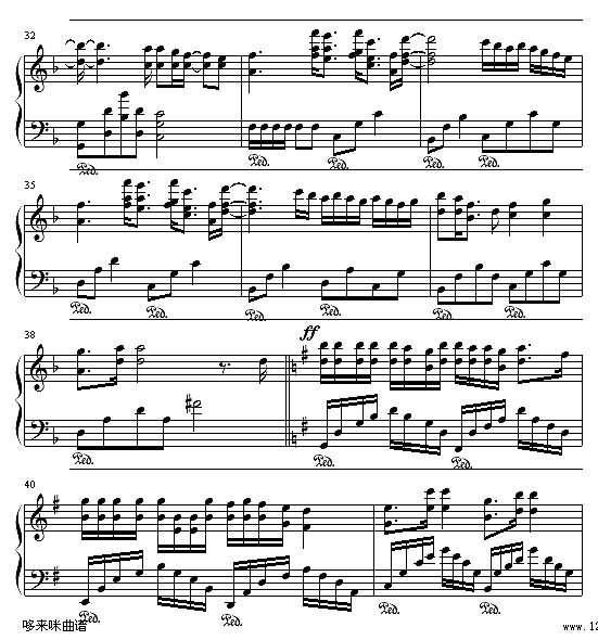 心淡-容祖儿钢琴谱