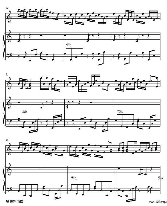 亲朋勿友-邓丽欣钢琴谱