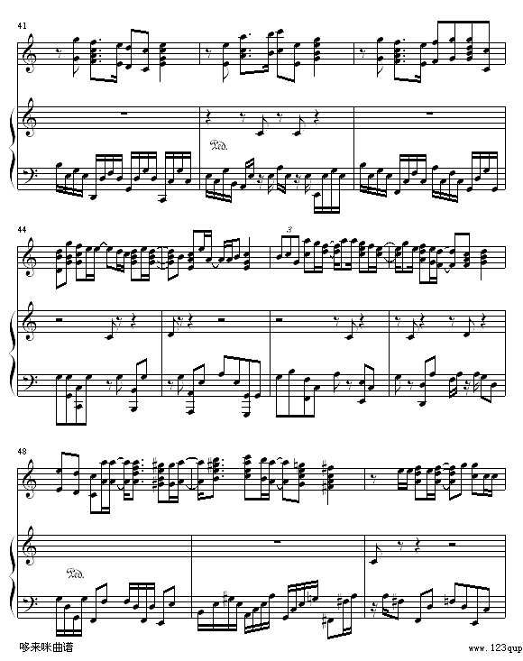 亲朋勿友-邓丽欣钢琴谱