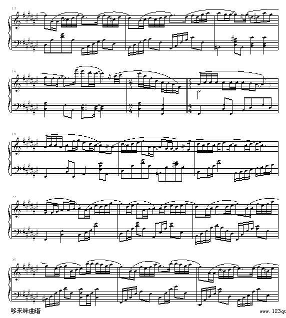 好心分手-卢巧音钢琴谱