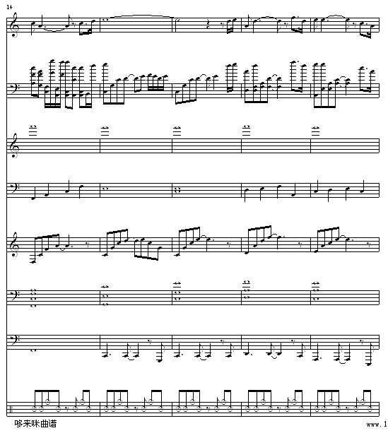 你是风儿我是沙-林心如钢琴谱