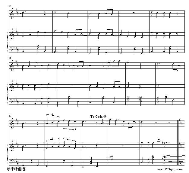 他都不爱我-容祖儿钢琴谱