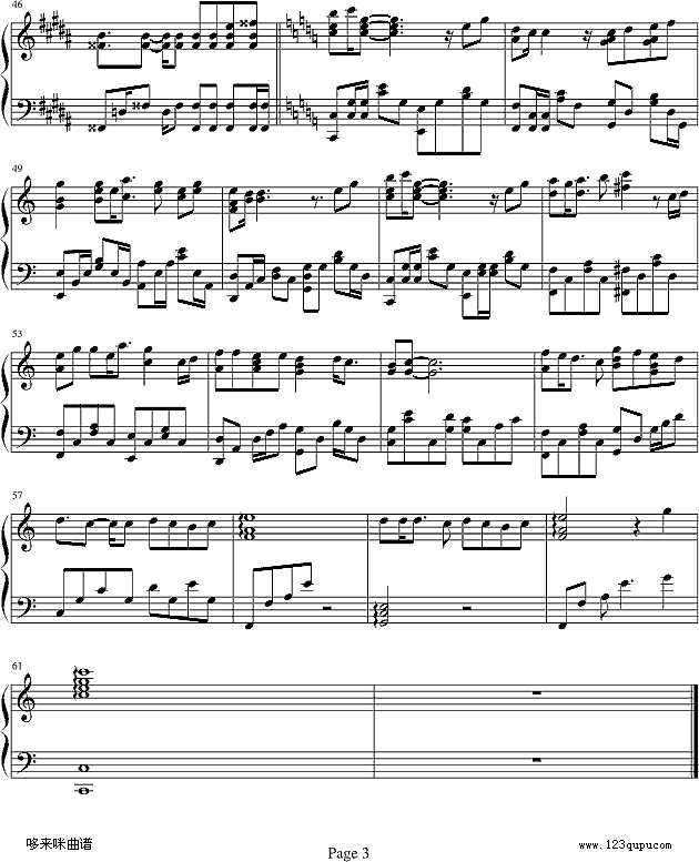 话别-邓丽欣钢琴谱