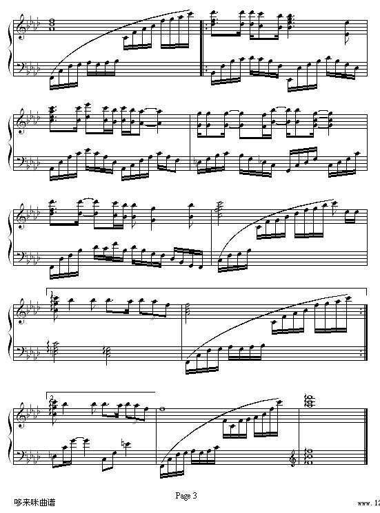 绿叶对根的情意-毛阿敏钢琴谱