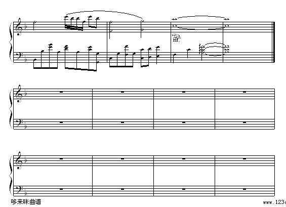 颓废-弦子钢琴谱