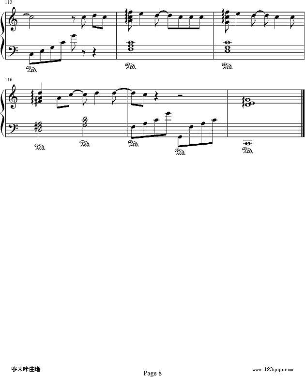 小手拉大手-梁静茹钢琴谱