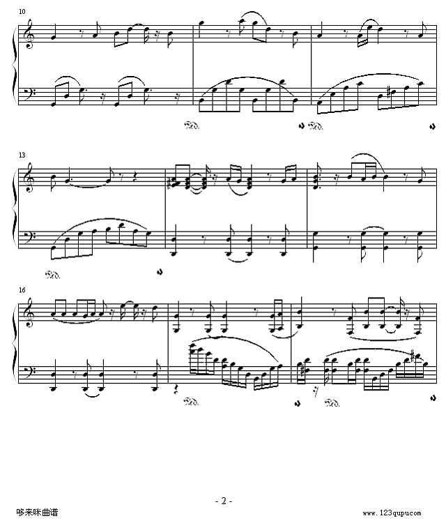 感恩的心-欧阳菲菲钢琴谱