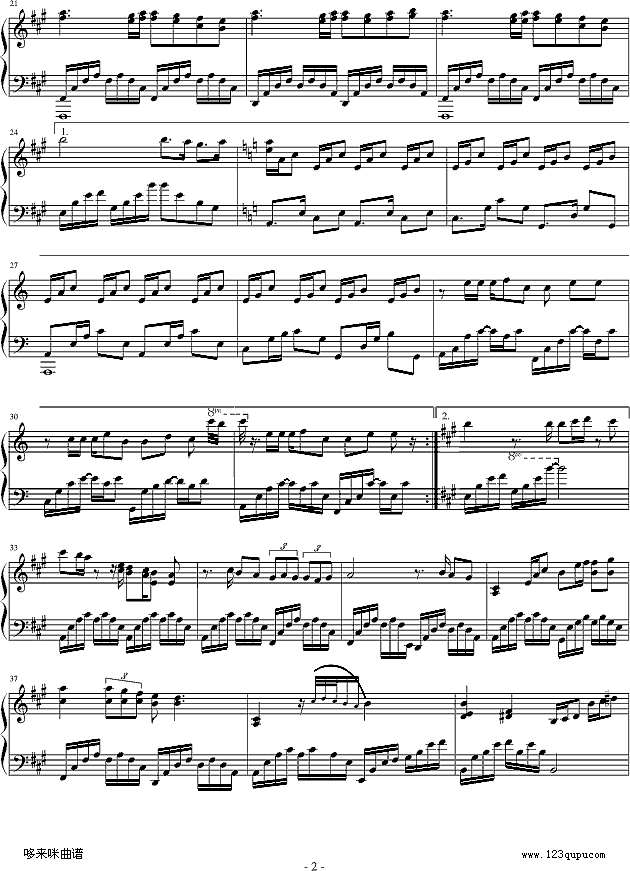 杀破狼-演奏版-JS钢琴谱