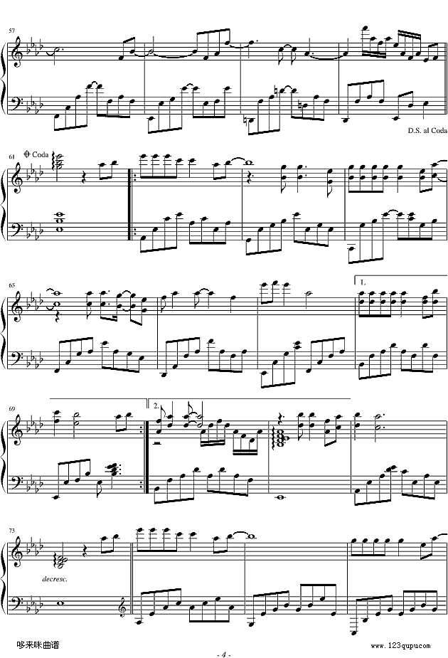 香水有毒-胡杨林钢琴谱